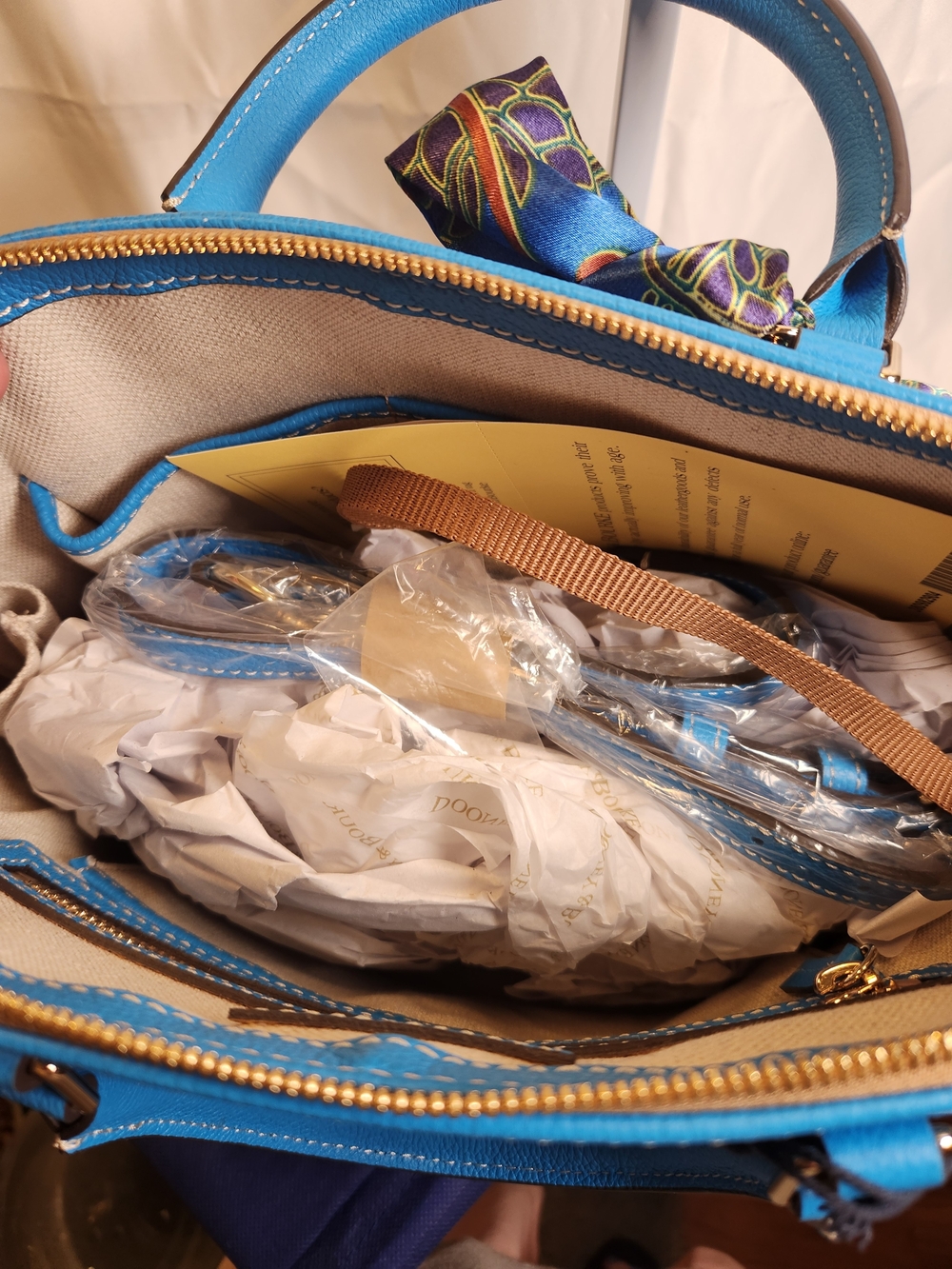 Dooney & Bourke Sorrento Zip Zip Satchel - Picture 5 of 5